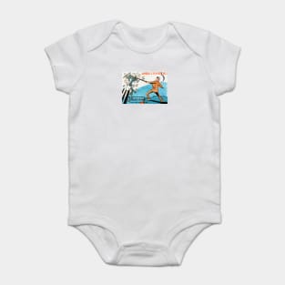 WWII America's Playboy FDR Baby Bodysuit